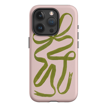 Garden Ribbon Printed Phone Cases iPhone 15 Pro / Armoured by Jasmine Dowling - The Dairy