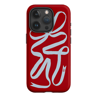 Cottage Ribbon Printed Phone Cases iPhone 15 Pro / Armoured by Jasmine Dowling - The Dairy