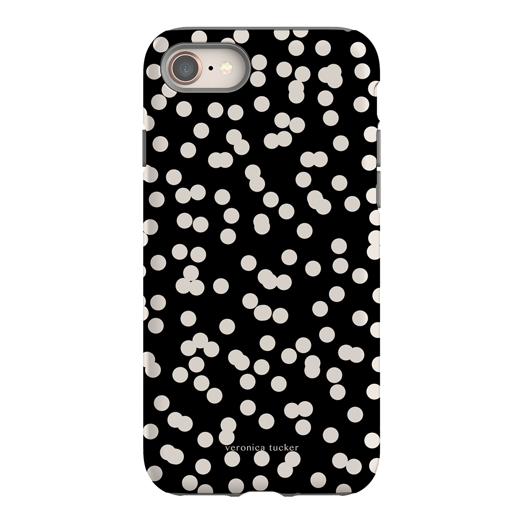 Mini Confetti Noir Printed Phone Cases iPhone 8 / Armoured by Veronica Tucker - The Dairy