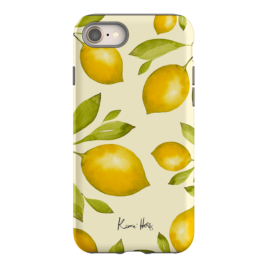 Summer Limone Printed Phone Cases iPhone 8 / Armoured by Kerrie Hess - The Dairy