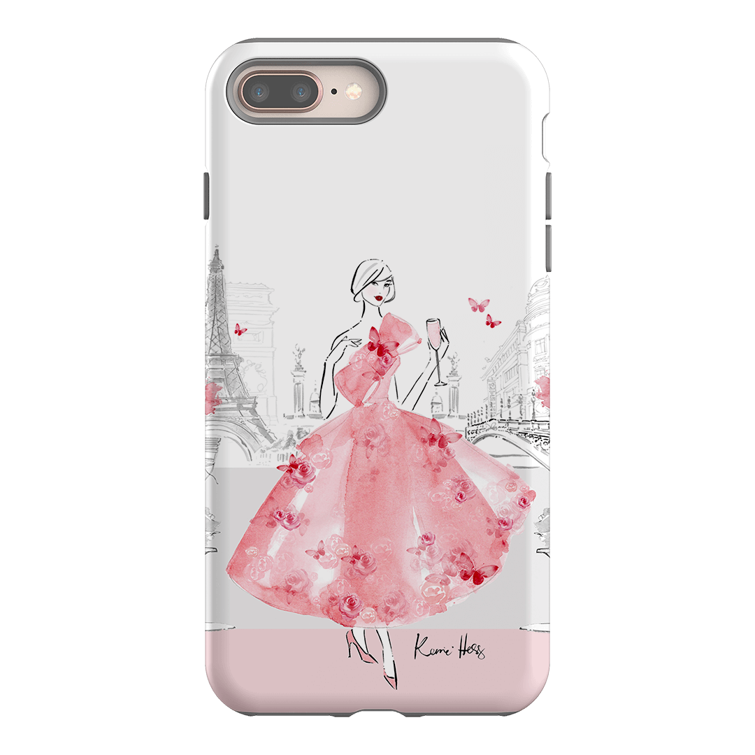 Rose Paris Printed Phone Cases iPhone 8 Plus / Armoured by Kerrie Hess - The Dairy