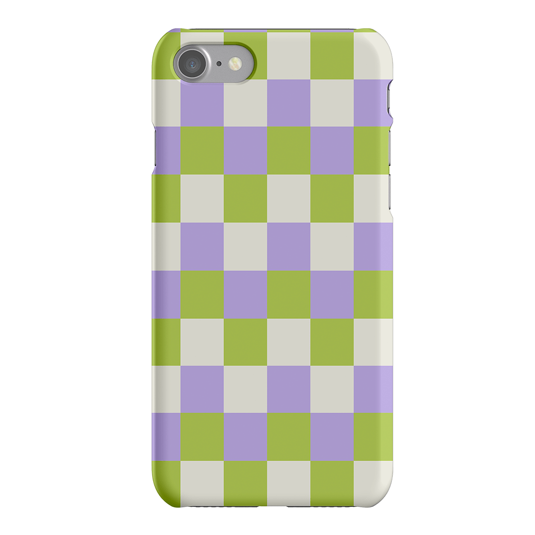 Checks in Winter Matte Case Matte Phone Cases iPhone SE / Snap by The Dairy - The Dairy
