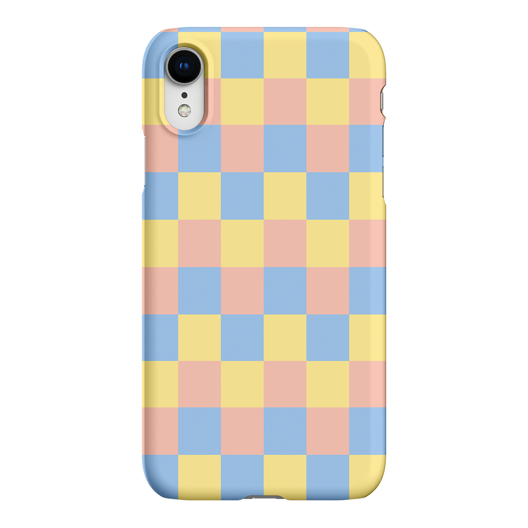 Checks in Spring Matte Case Matte Phone Cases iPhone XR / Snap by The Dairy - The Dairy