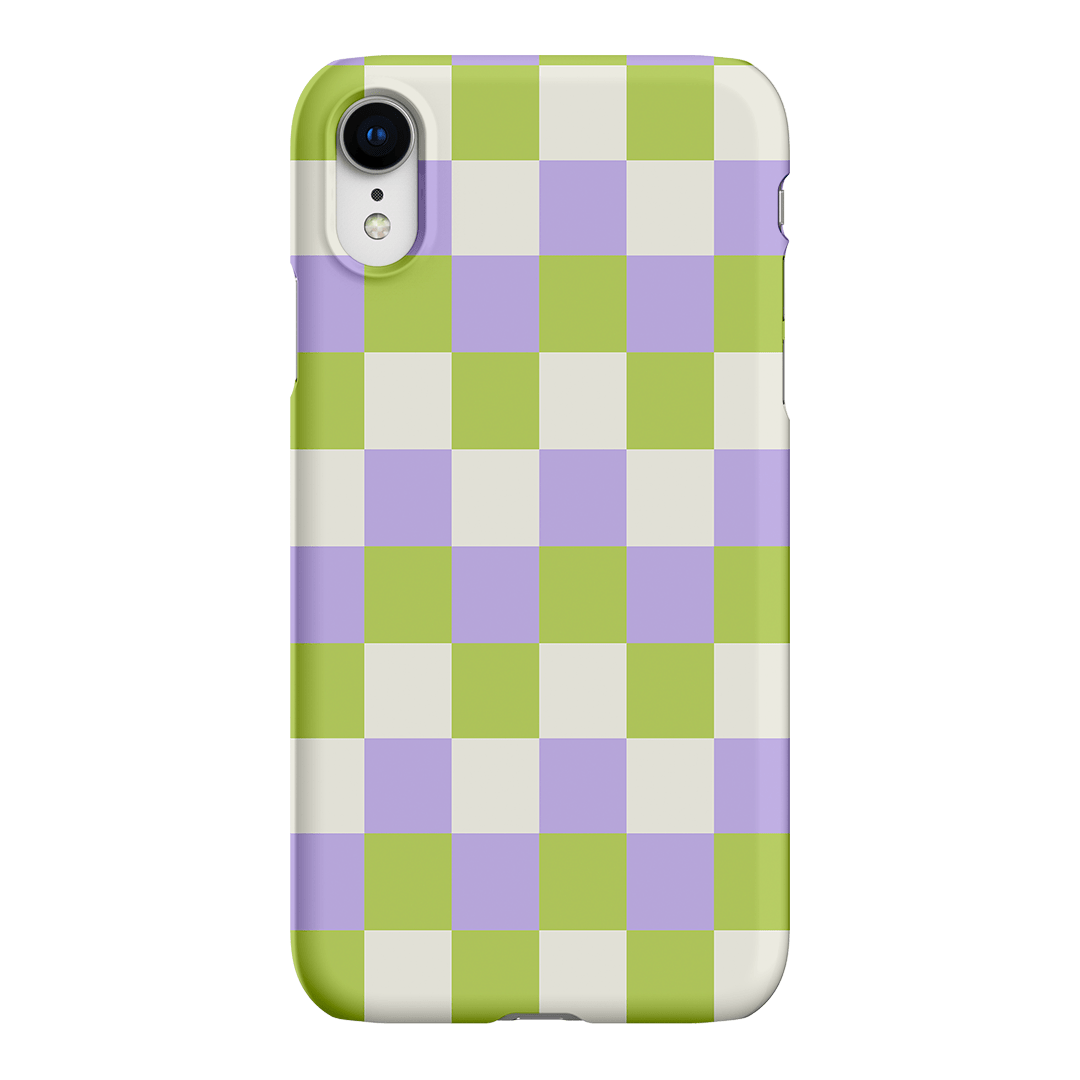 Checks in Winter Matte Case Matte Phone Cases iPhone XR / Snap by The Dairy - The Dairy