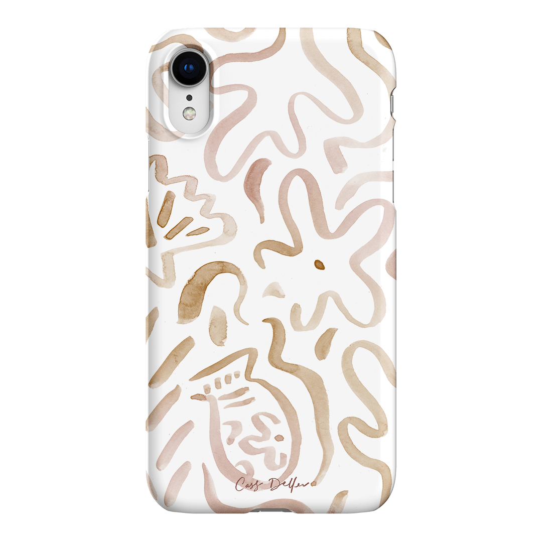 Flow Printed Phone Cases iPhone XR / Snap by Cass Deller - The Dairy