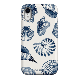 Blue Shells Printed Phone Cases iPhone XR / Armoured by Cass Deller - The Dairy