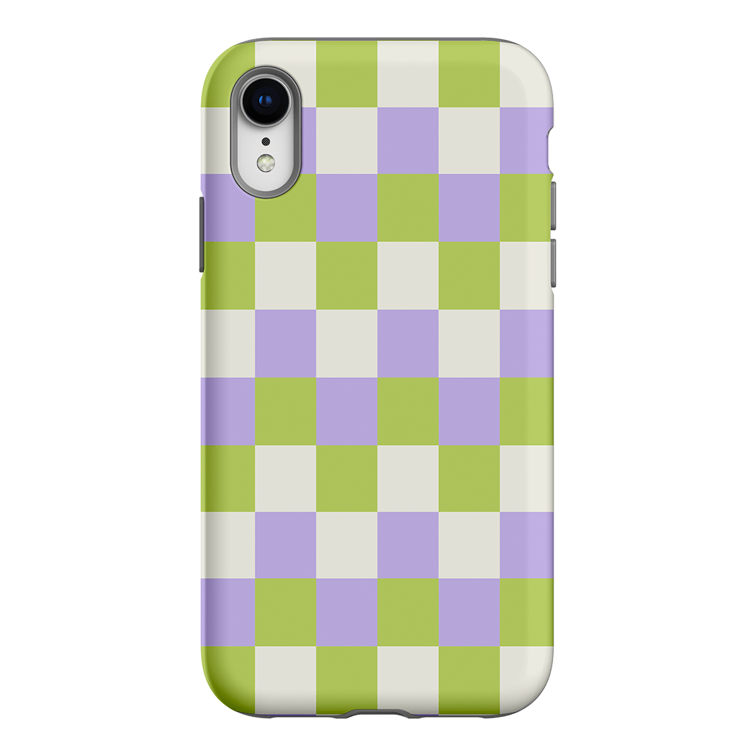 Checks in Winter Matte Case Matte Phone Cases iPhone XR / Armoured by The Dairy - The Dairy