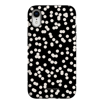 Mini Confetti Noir Printed Phone Cases iPhone XR / Armoured by Veronica Tucker - The Dairy