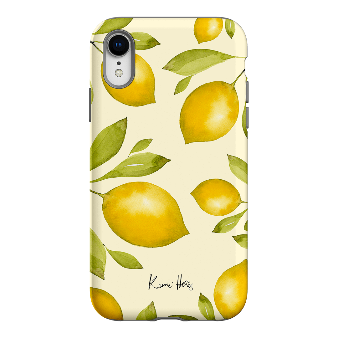 Summer Limone Printed Phone Cases iPhone XR / Armoured by Kerrie Hess - The Dairy