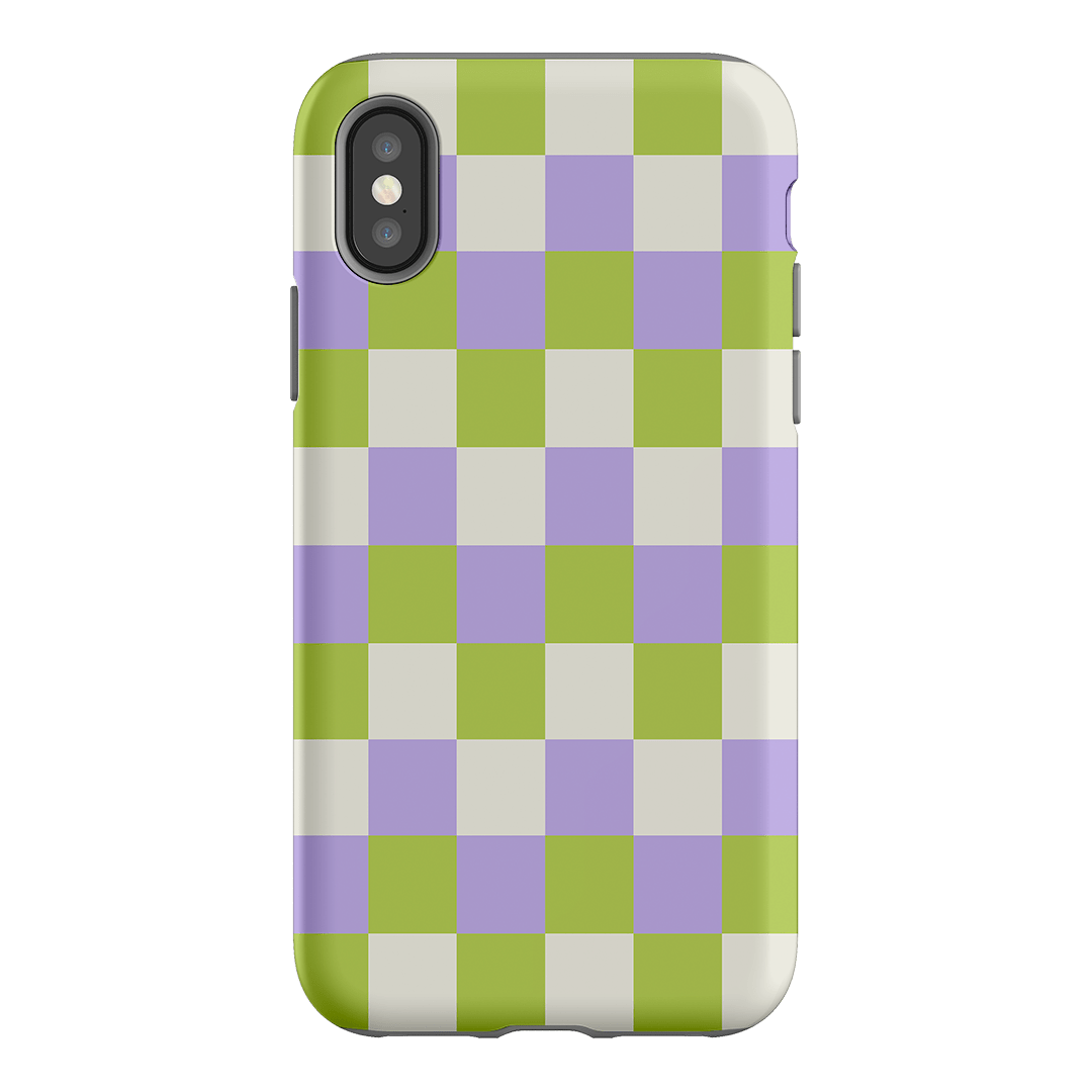 Checks in Winter Matte Case Matte Phone Cases iPhone XS / Armoured by The Dairy - The Dairy