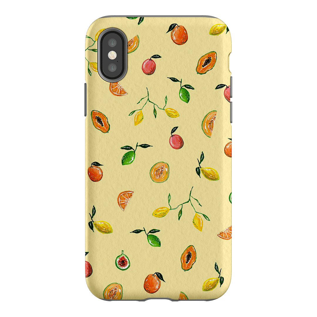Golden Fruit Printed Phone Cases iPhone XS / Armoured by BG. Studio - The Dairy