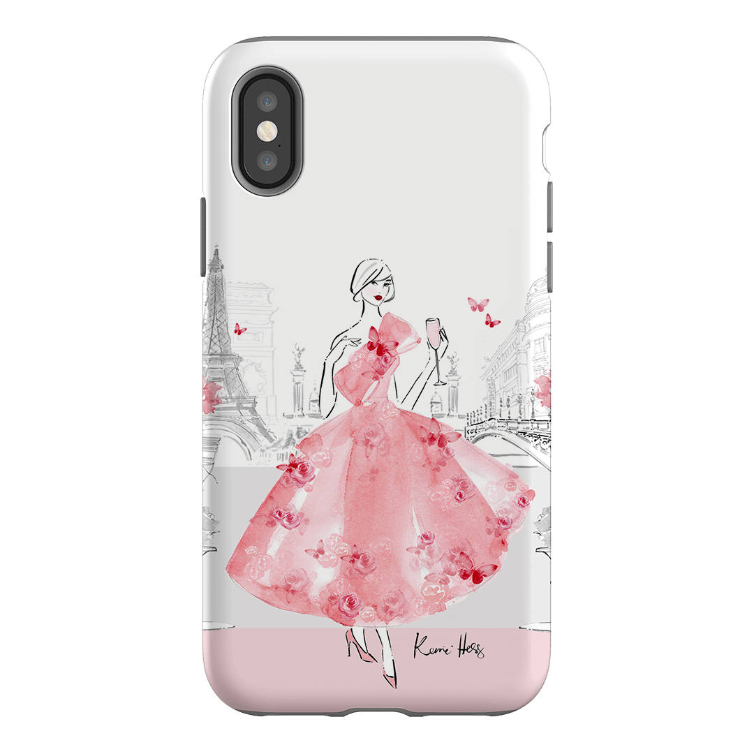 Rose Paris Printed Phone Cases iPhone XS / Armoured by Kerrie Hess - The Dairy