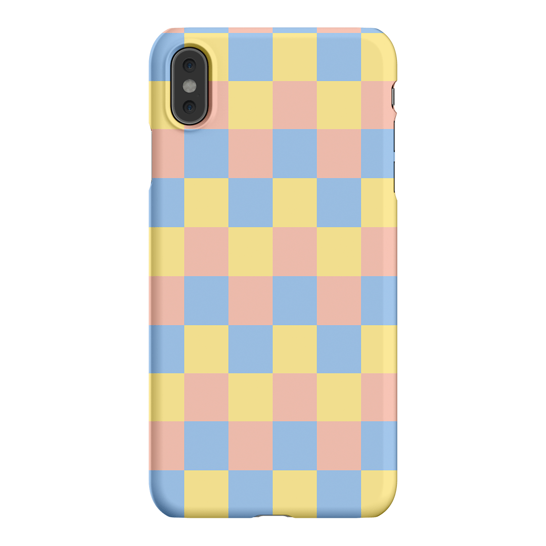 Checks in Spring Matte Case Matte Phone Cases iPhone XS Max / Snap by The Dairy - The Dairy