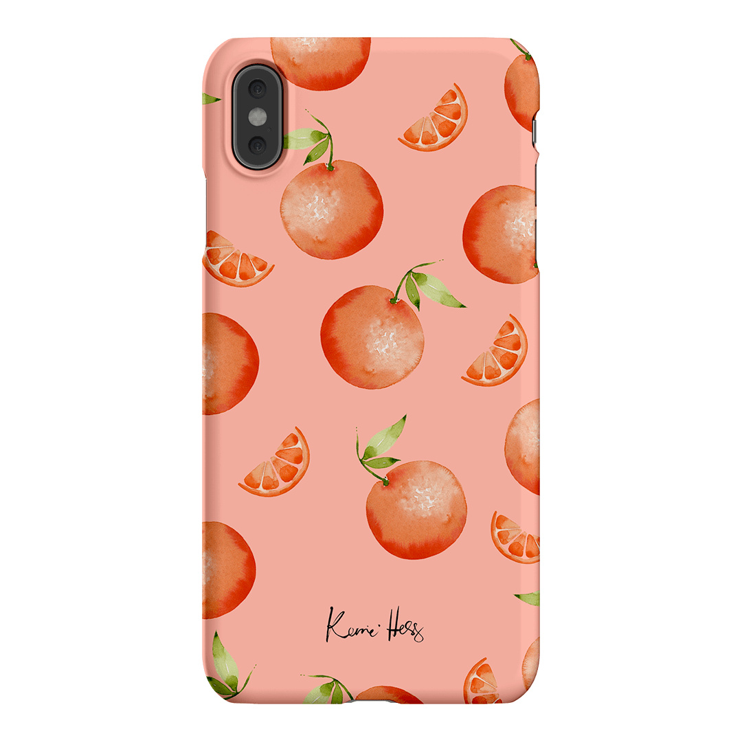 Tangerine Dreaming Printed Phone Cases iPhone XS Max / Snap by Kerrie Hess - The Dairy