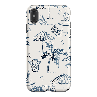 Balmy Blue Printed Phone Cases iPhone XS Max / Armoured by Cass Deller - The Dairy