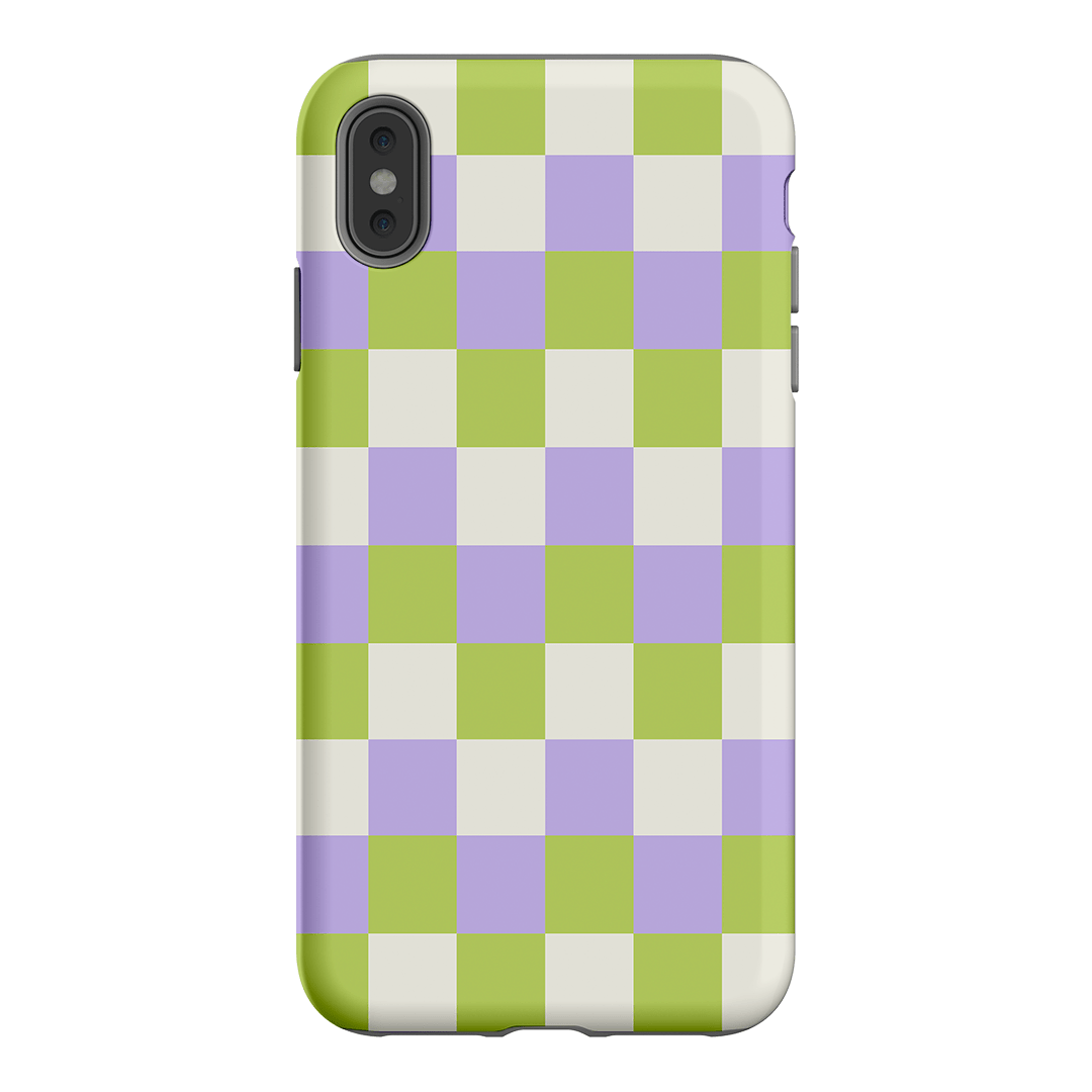Checks in Winter Matte Case Matte Phone Cases iPhone XS Max / Armoured by The Dairy - The Dairy