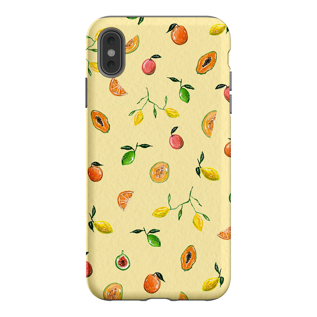 Golden Fruit Printed Phone Cases iPhone XS Max / Armoured by BG. Studio - The Dairy