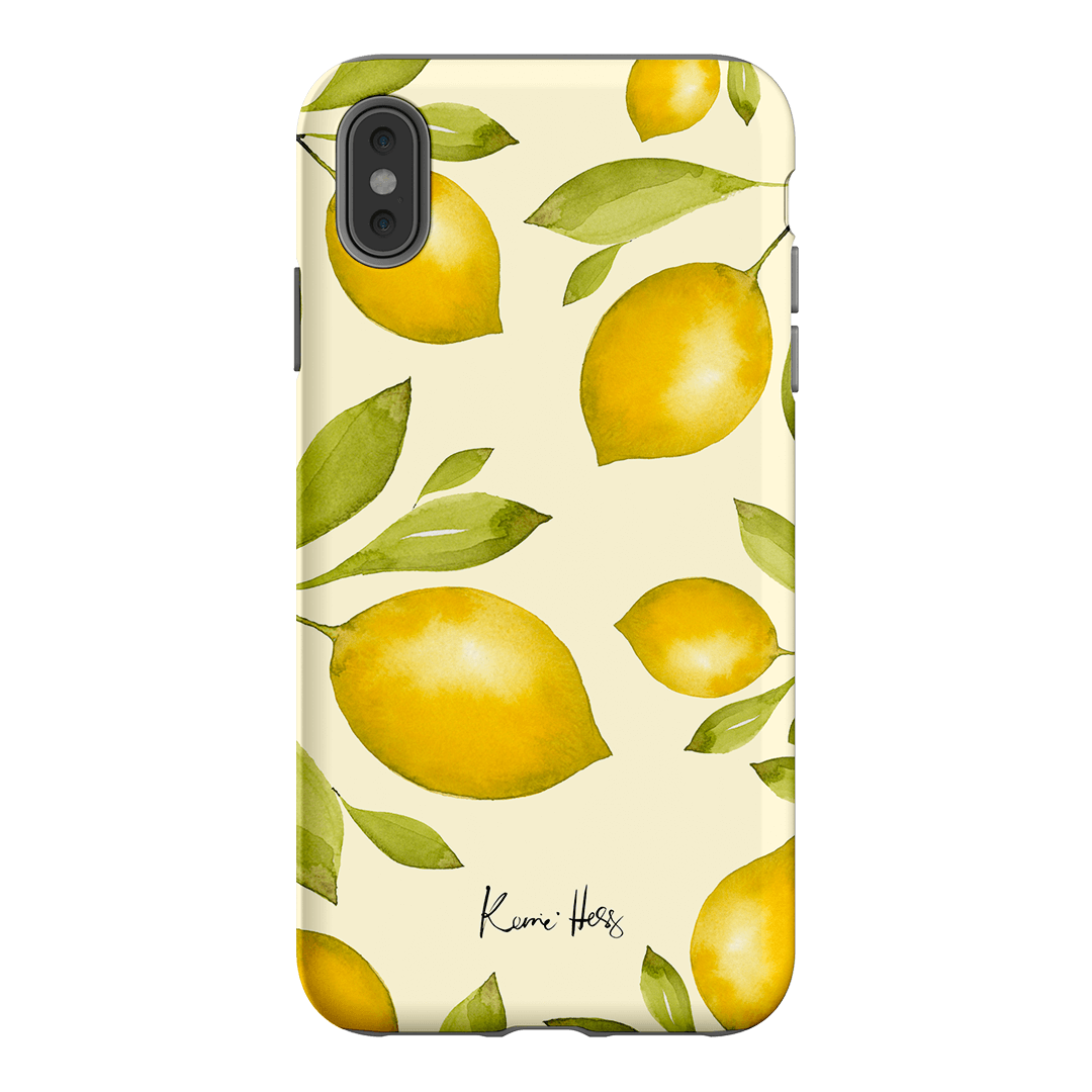 Summer Limone Printed Phone Cases iPhone XS Max / Armoured by Kerrie Hess - The Dairy