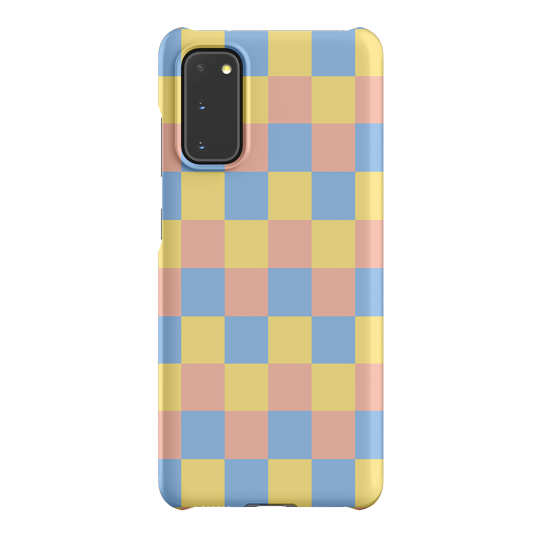 Checks in Spring Matte Case Matte Phone Cases Samsung Galaxy S20 / Snap by The Dairy - The Dairy