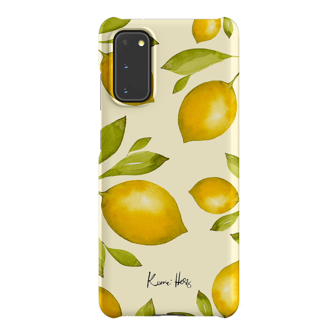 Summer Limone Printed Phone Cases Samsung Galaxy S20 / Snap by Kerrie Hess - The Dairy