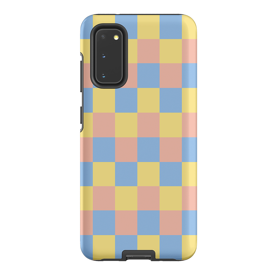 Checks in Spring Matte Case Matte Phone Cases Samsung Galaxy S20 / Armoured by The Dairy - The Dairy