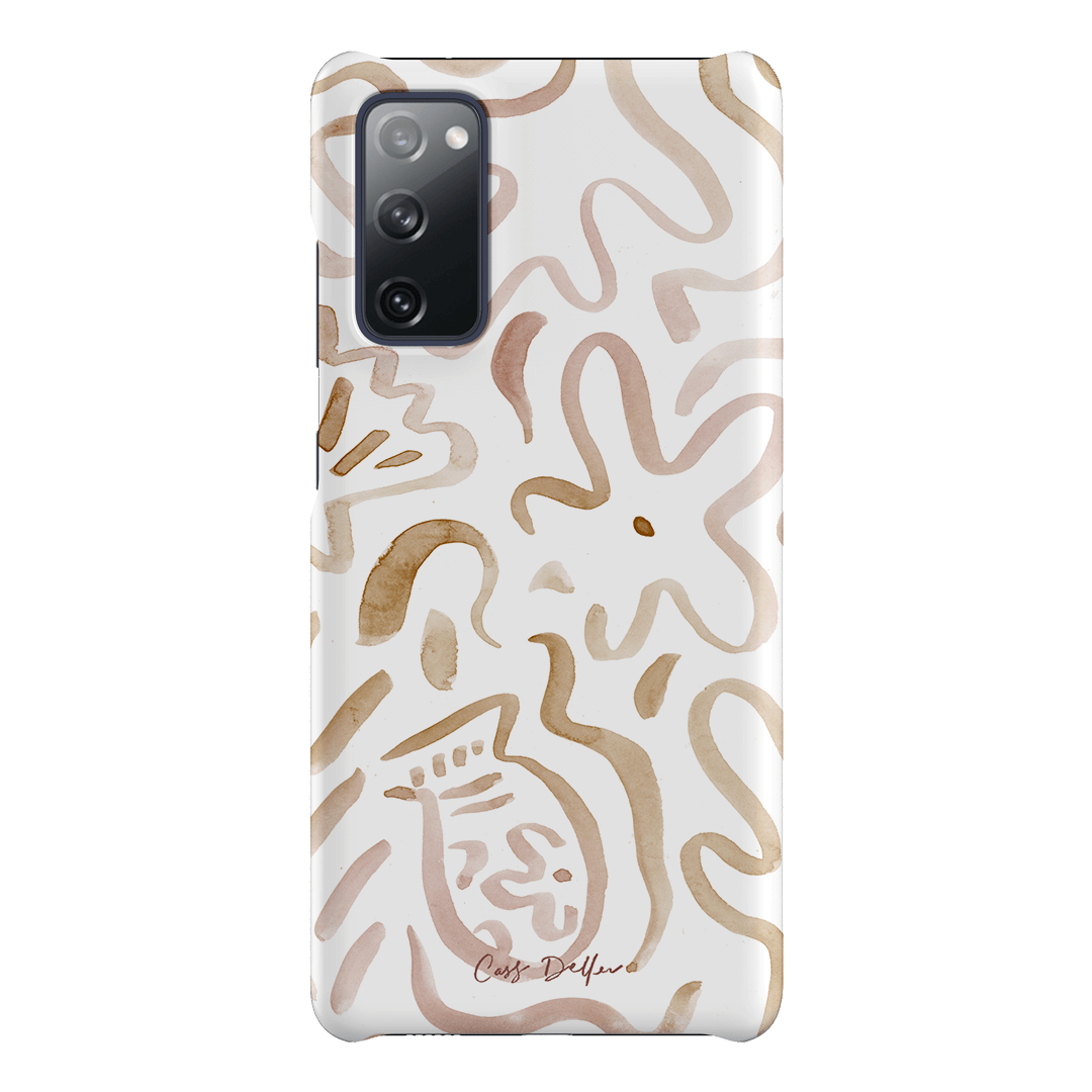 Flow Printed Phone Cases Samsung Galaxy S20 FE / Snap by Cass Deller - The Dairy