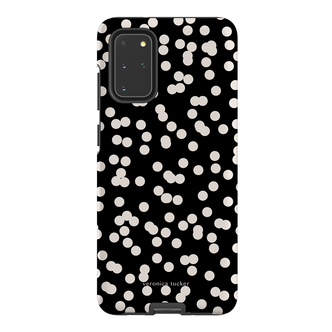 Mini Confetti Noir Printed Phone Cases Samsung Galaxy S20 Plus / Armoured by Veronica Tucker - The Dairy