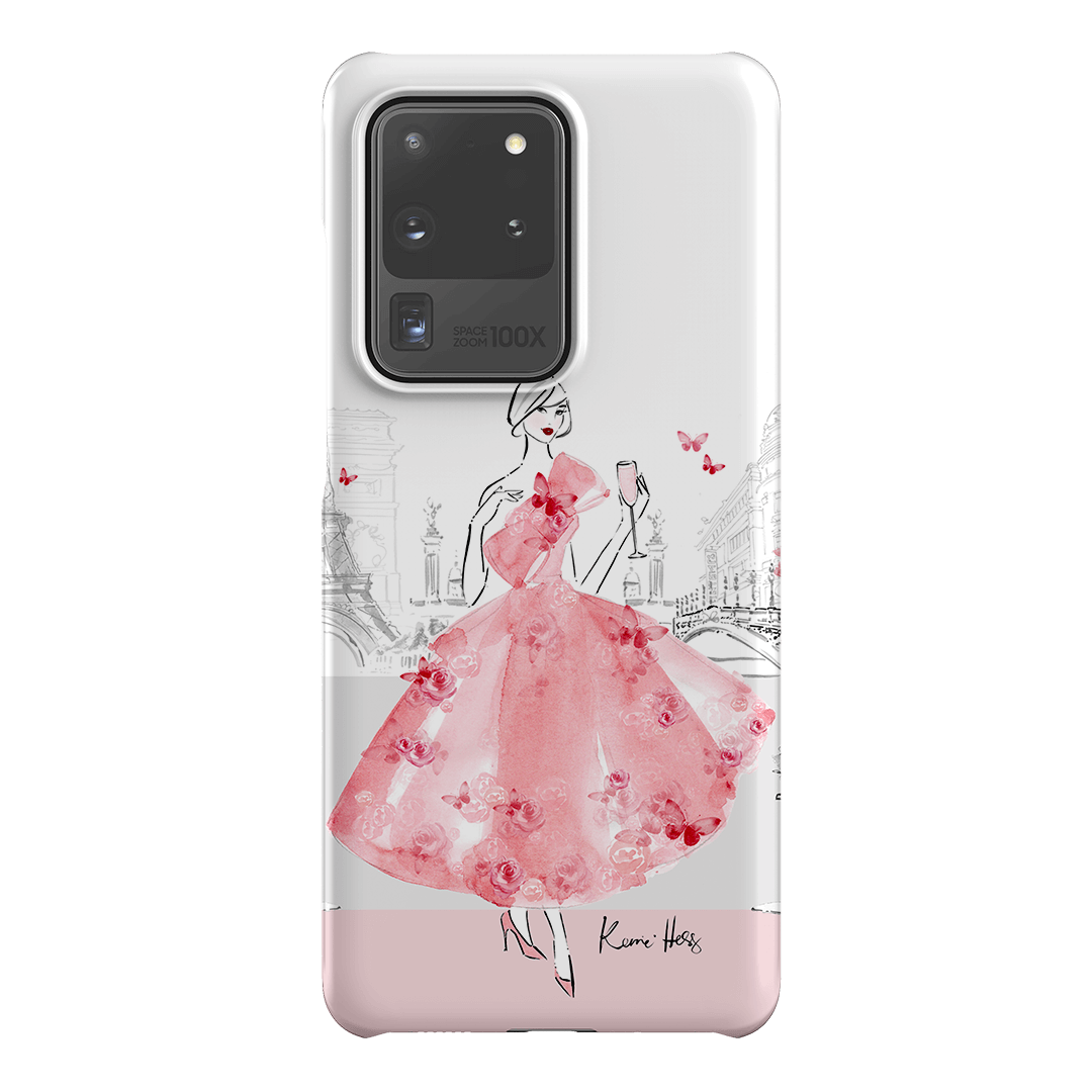 Rose Paris Printed Phone Cases Samsung Galaxy S20 Ultra / Snap by Kerrie Hess - The Dairy