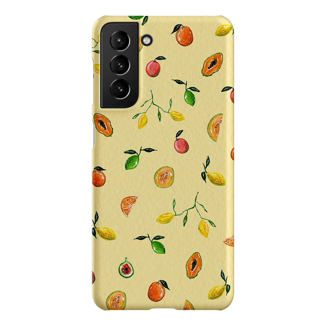 Golden Fruit Printed Phone Cases Samsung Galaxy S21 / Snap by BG. Studio - The Dairy