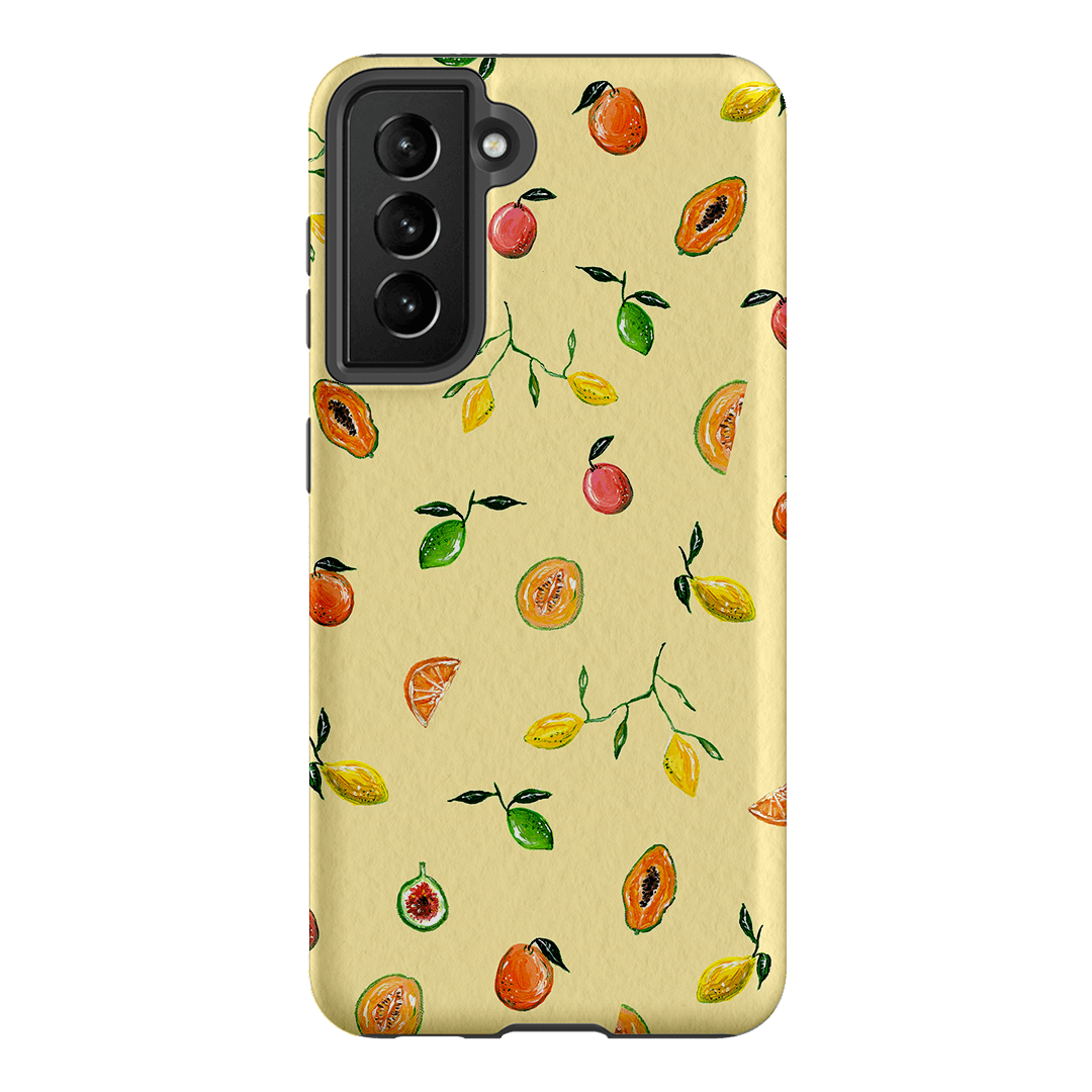 Golden Fruit Printed Phone Cases Samsung Galaxy S21 / Armoured by BG. Studio - The Dairy
