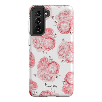 Peony Rose Printed Phone Cases Samsung Galaxy S21 / Armoured by Kerrie Hess - The Dairy