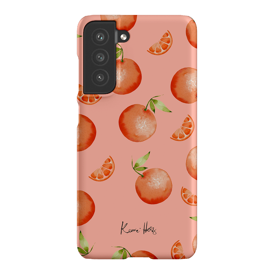 Tangerine Dreaming Printed Phone Cases Samsung Galaxy S21 FE / Snap by Kerrie Hess - The Dairy