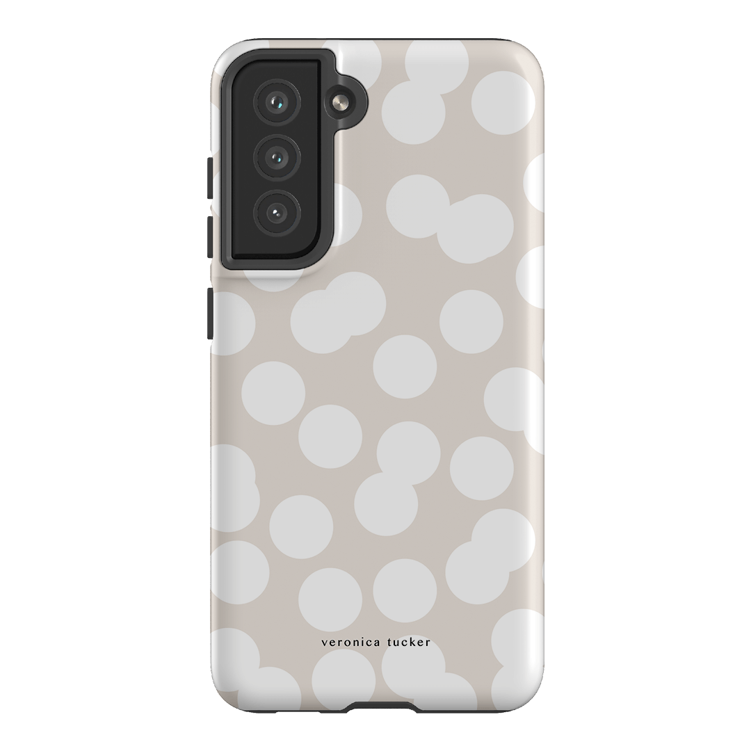 Confetti White Printed Phone Cases Samsung Galaxy S21 FE / Armoured by Veronica Tucker - The Dairy