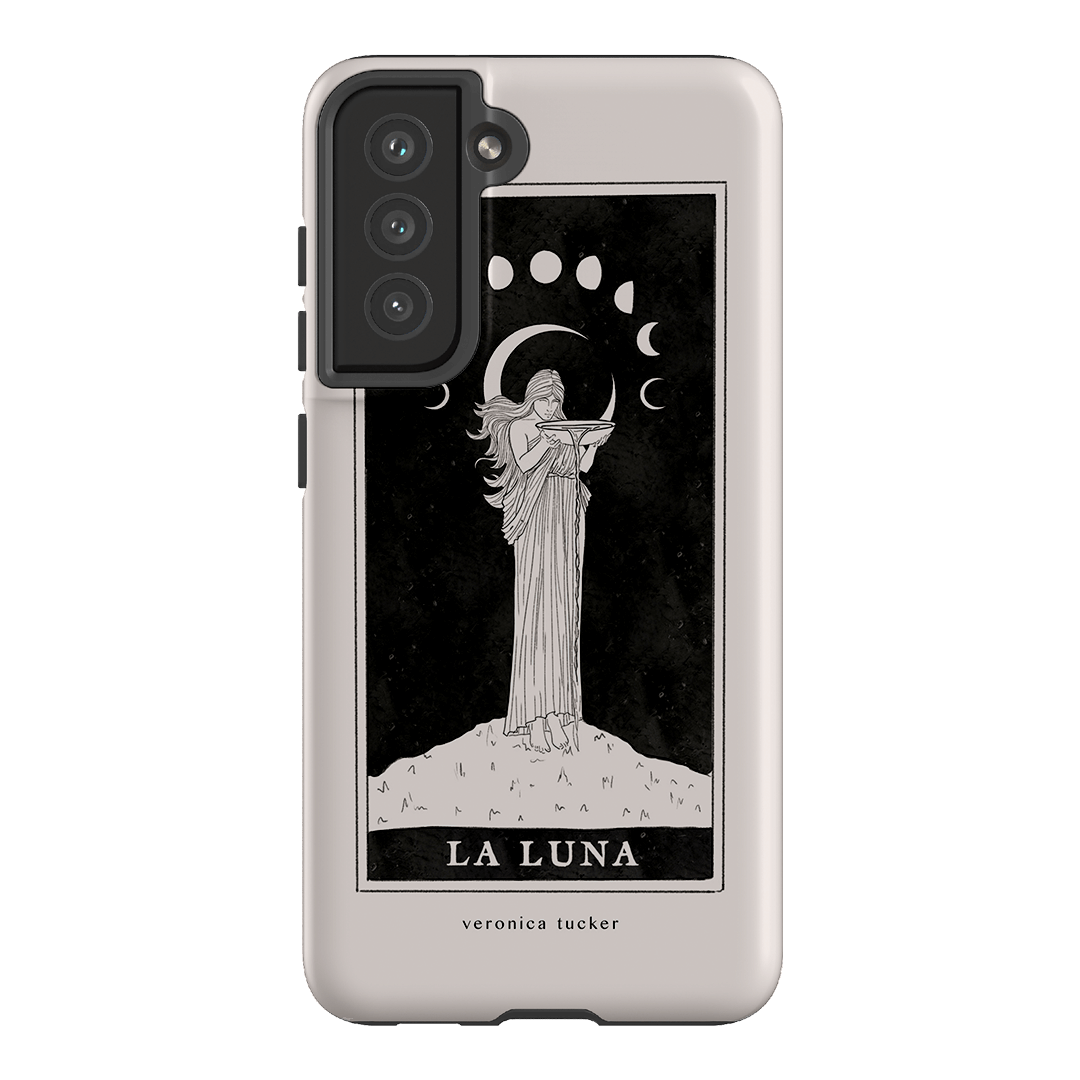 La Luna Tarot Card Printed Phone Cases Samsung Galaxy S21 FE / Armoured by Veronica Tucker - The Dairy