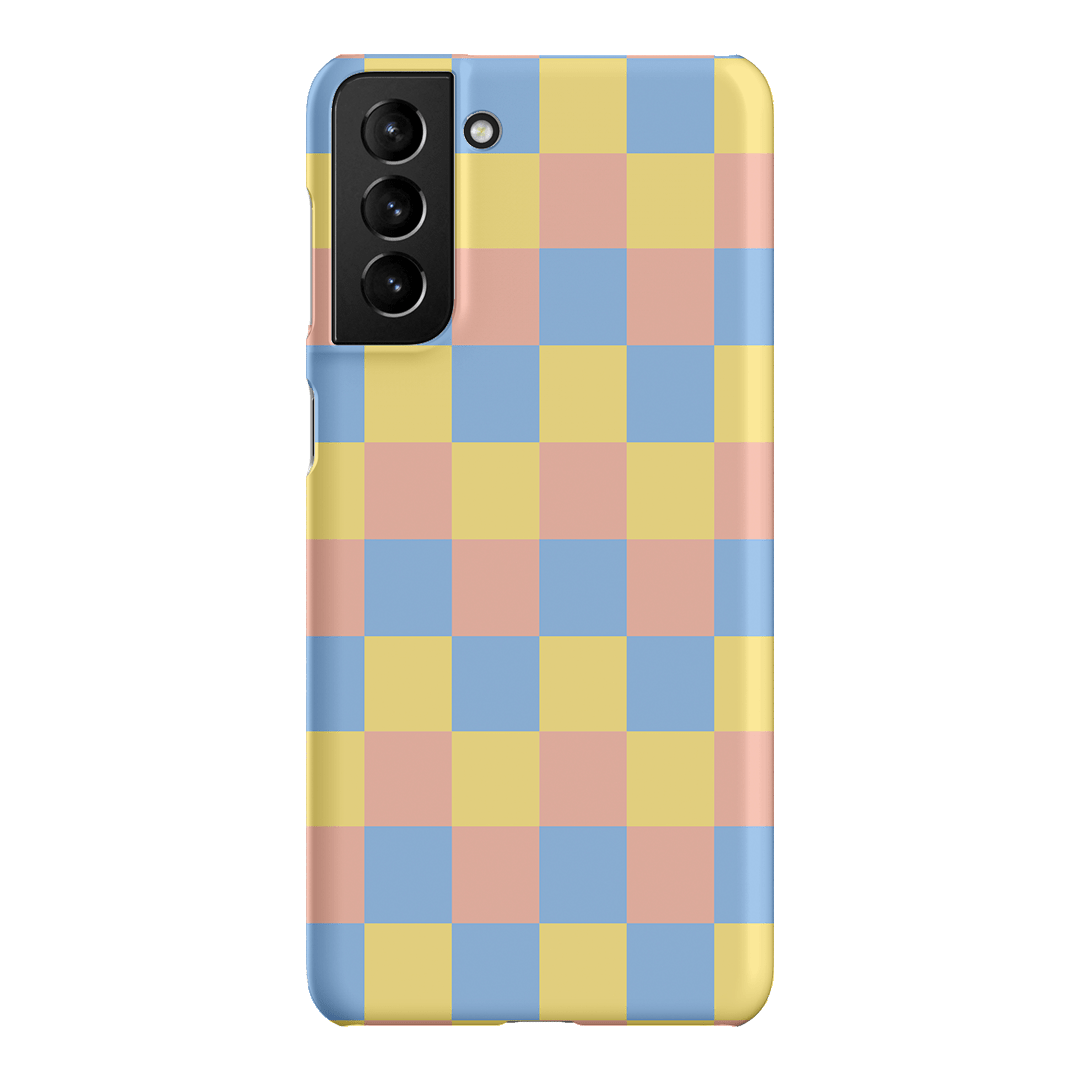 Checks in Spring Matte Case Matte Phone Cases Samsung Galaxy S21 Plus / Snap by The Dairy - The Dairy