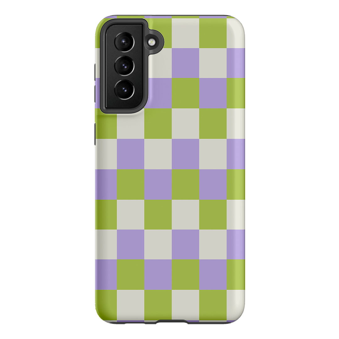 Checks in Winter Matte Case Matte Phone Cases Samsung Galaxy S21 Plus / Armoured by The Dairy - The Dairy
