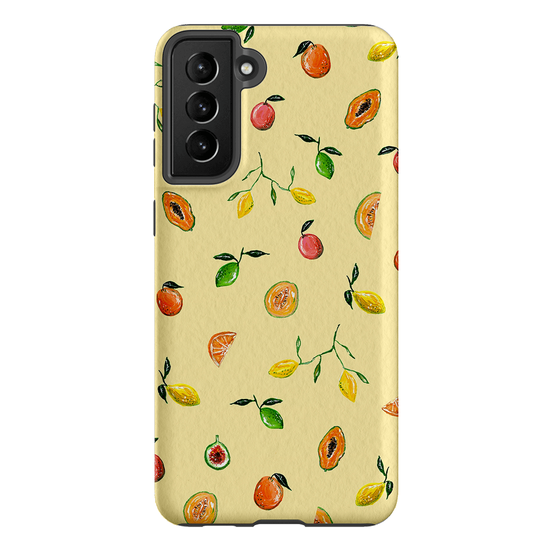 Golden Fruit Printed Phone Cases Samsung Galaxy S21 Plus / Armoured by BG. Studio - The Dairy