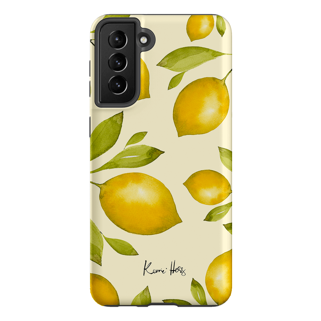 Summer Limone Printed Phone Cases Samsung Galaxy S21 Plus / Armoured by Kerrie Hess - The Dairy