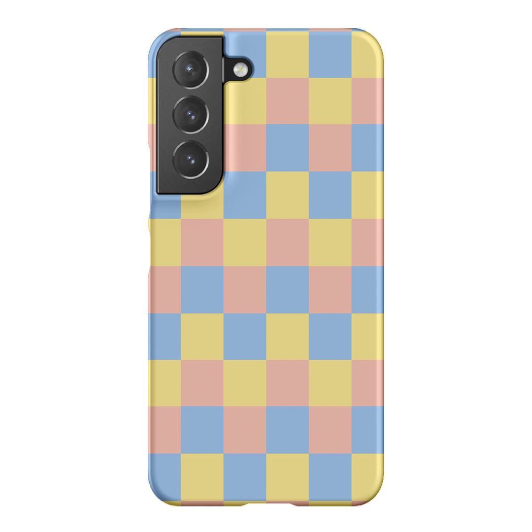 Checks in Spring Matte Case Matte Phone Cases Samsung Galaxy S22 / Snap by The Dairy - The Dairy