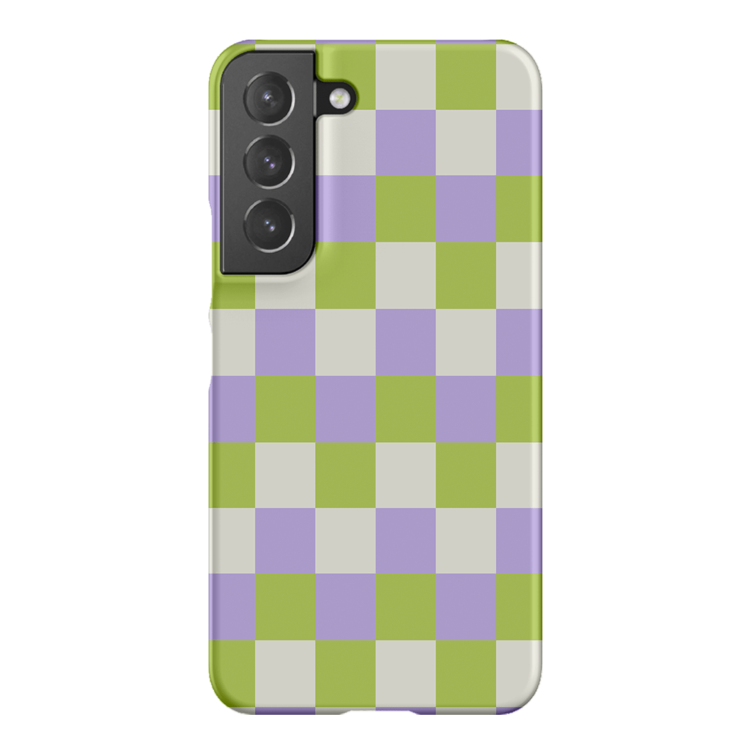 Checks in Winter Matte Case Matte Phone Cases Samsung Galaxy S22 / Snap by The Dairy - The Dairy