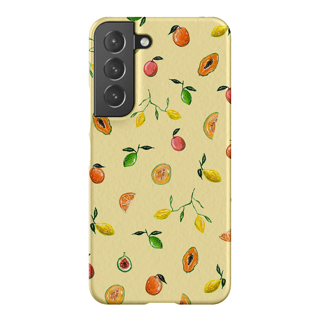 Golden Fruit Printed Phone Cases Samsung Galaxy S22 / Snap by BG. Studio - The Dairy