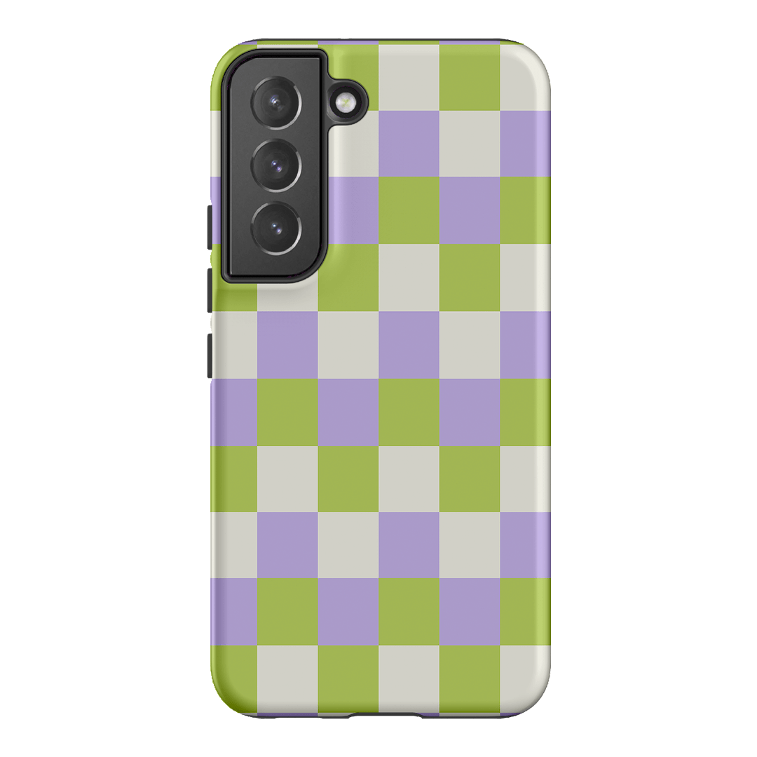 Checks in Winter Matte Case Matte Phone Cases Samsung Galaxy S22 / Armoured by The Dairy - The Dairy