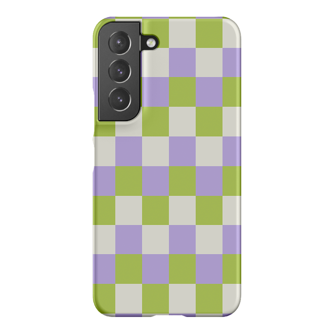 Checks in Winter Matte Case Matte Phone Cases Samsung Galaxy S22 Plus / Snap by The Dairy - The Dairy