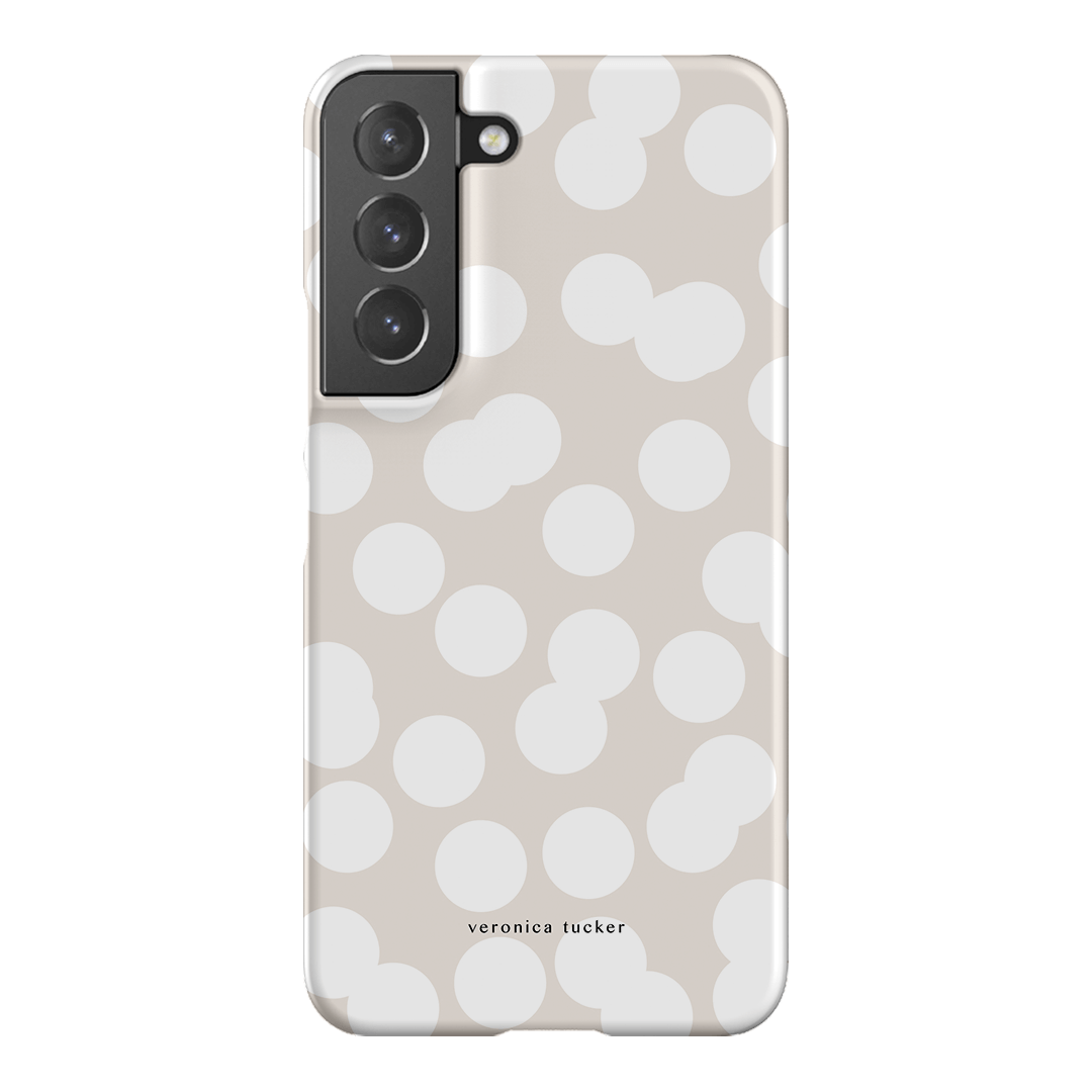 Confetti White Printed Phone Cases Samsung Galaxy S22 Plus / Snap by Veronica Tucker - The Dairy