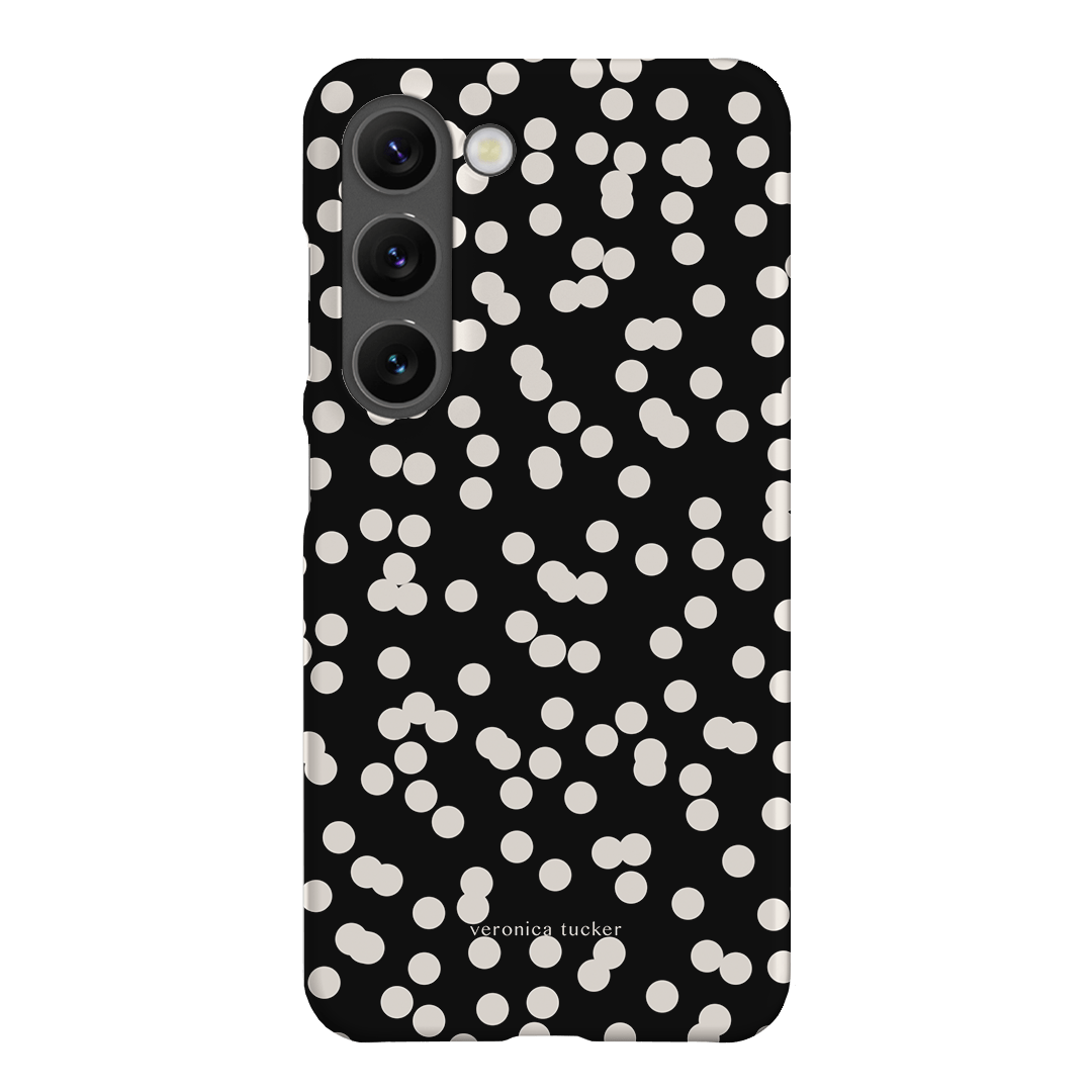 Mini Confetti Noir Printed Phone Cases Samsung Galaxy S23 / Snap by Veronica Tucker - The Dairy