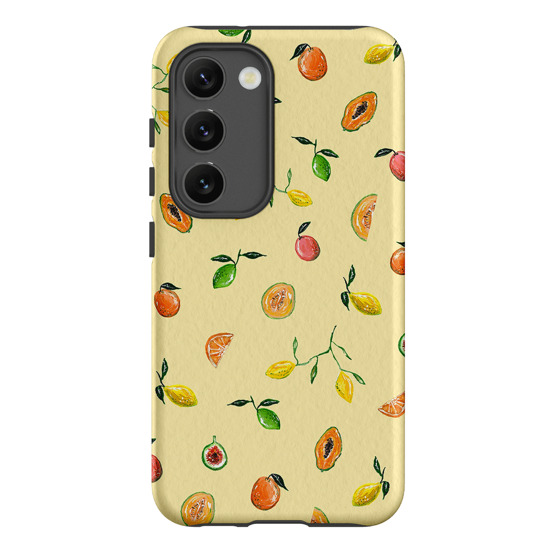 Golden Fruit Printed Phone Cases Samsung Galaxy S23 / Armoured by BG. Studio - The Dairy