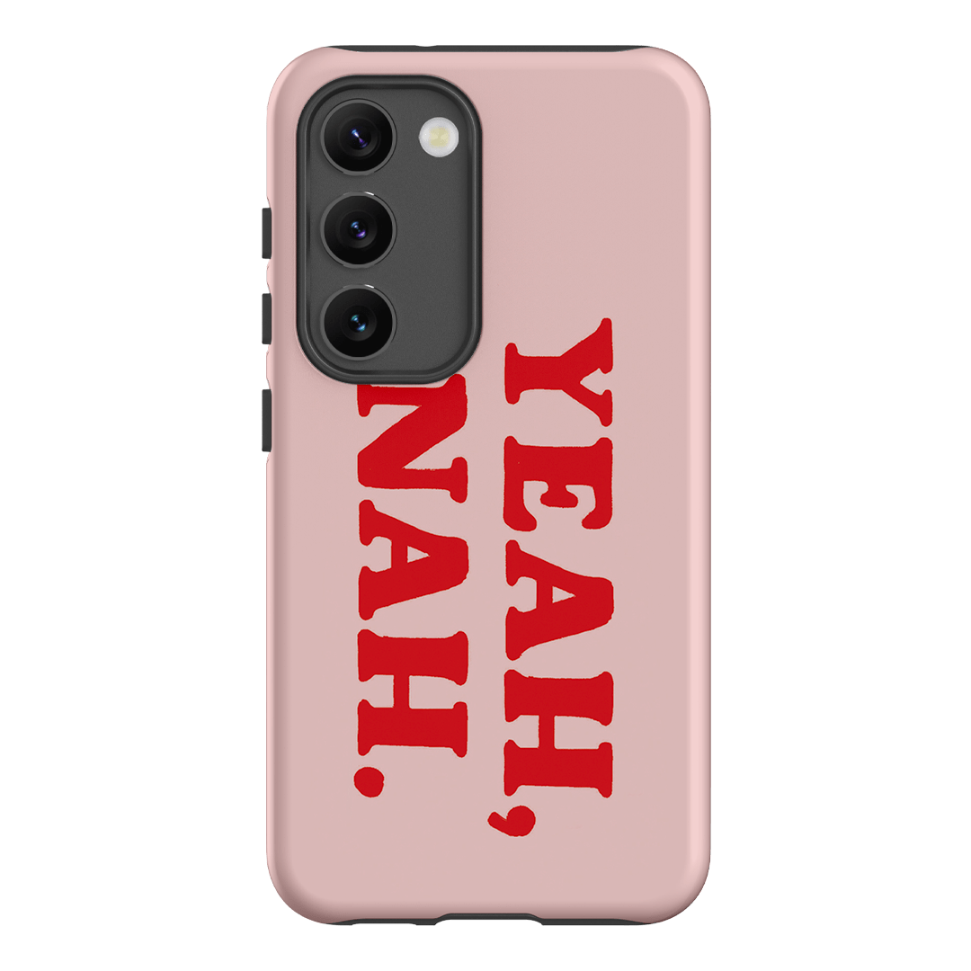 Yeah Nah Printed Phone Cases Samsung Galaxy S23 / Armoured by Jasmine Dowling - The Dairy