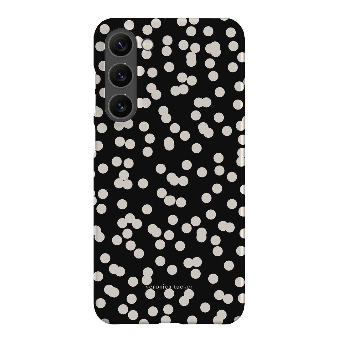 Mini Confetti Noir Printed Phone Cases Samsung Galaxy S23 Plus / Snap by Veronica Tucker - The Dairy