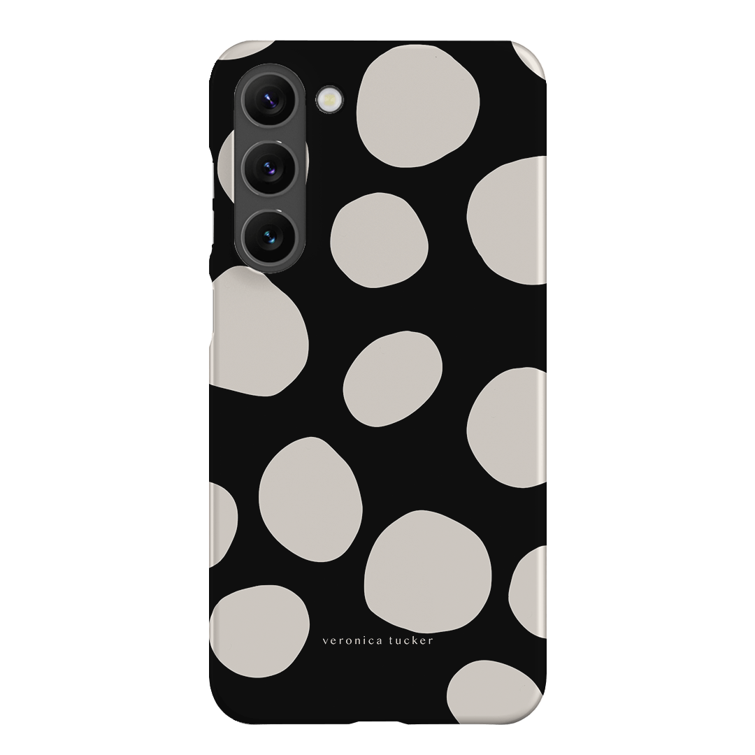 Pebbles Noir Printed Phone Cases Samsung Galaxy S23 Plus / Snap by Veronica Tucker - The Dairy