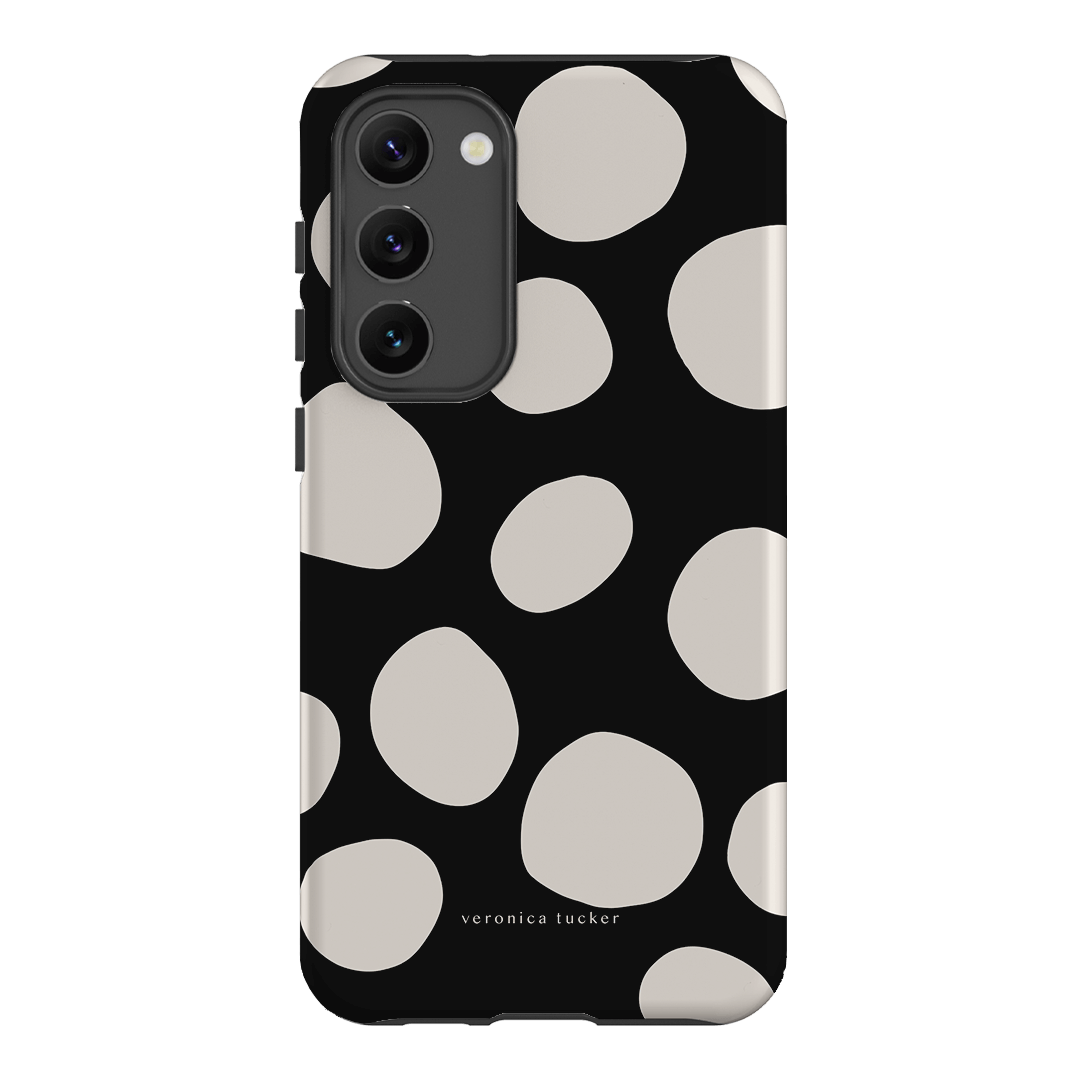 Pebbles Noir Printed Phone Cases Samsung Galaxy S23 Plus / Armoured by Veronica Tucker - The Dairy